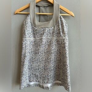 Lululemon | Racerback Tank Top | Silver Gray Scoop Neck Tank Top